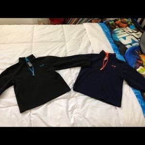 Navy & Black Champion Fleece Pull Over -set of 2